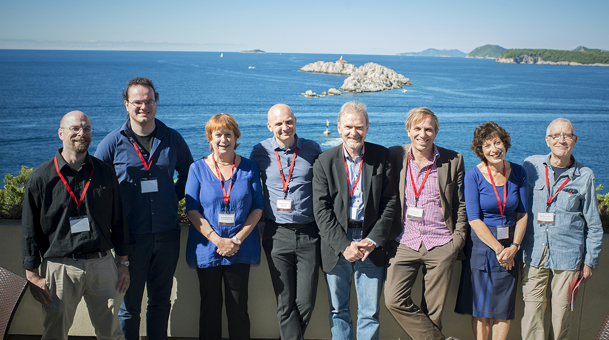 TRE team photo in Dubrovnik